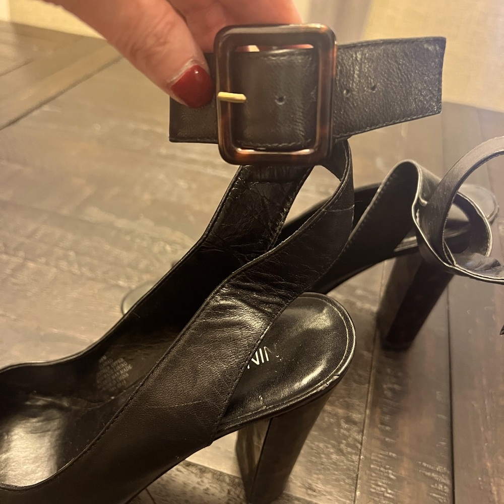 Fun Nine West strappy high heel